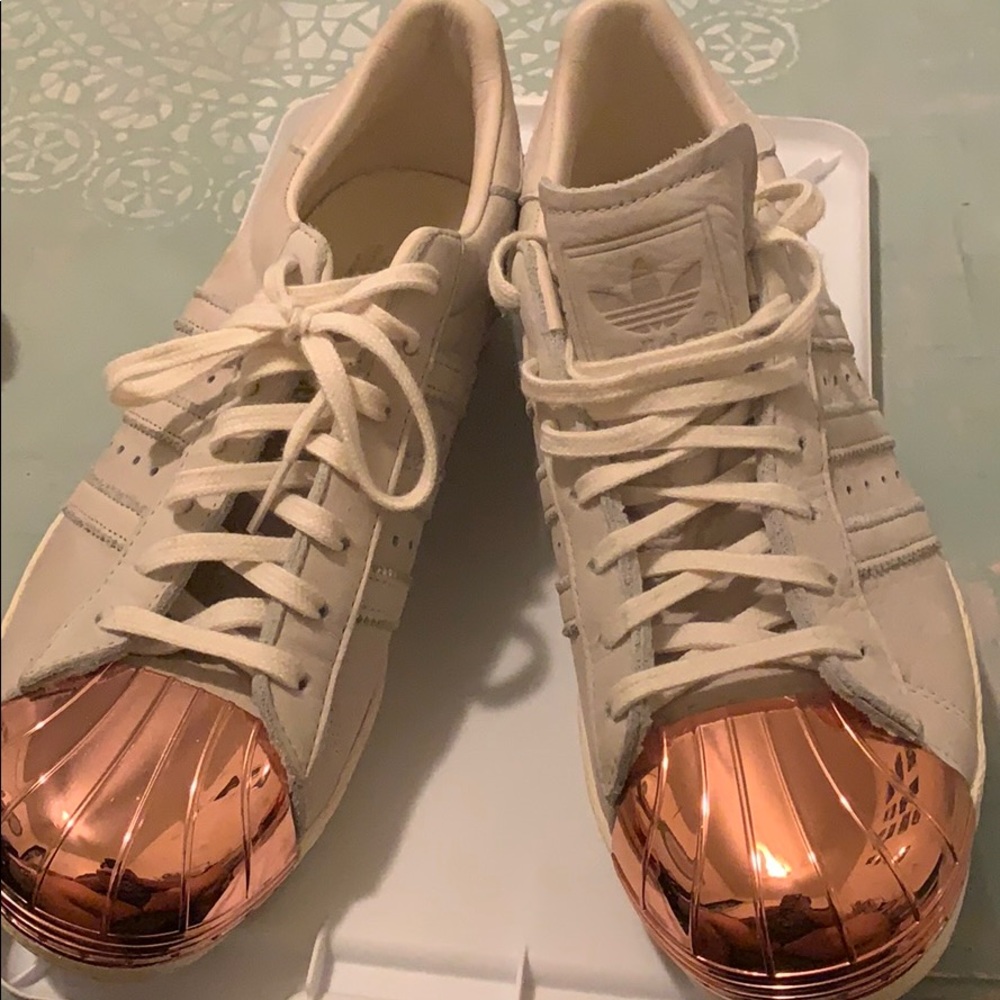 Chalk Blanche/Rose Rose Adidas Originals Superstar